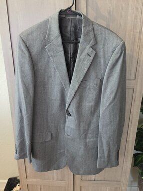 Andrew Fezza, Sport Coat, 40L, Gray
